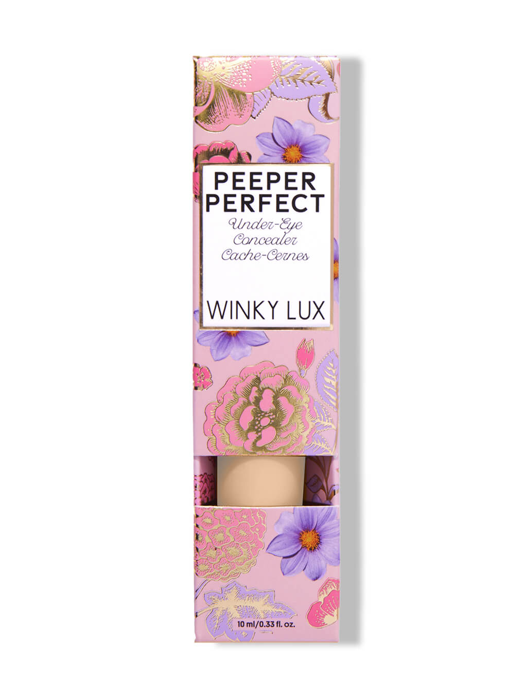 Neutral Beige -- peeper perfect under eye concealer in box on white background Neutral Beige -- peeper perfect under eye concealer in box on white background