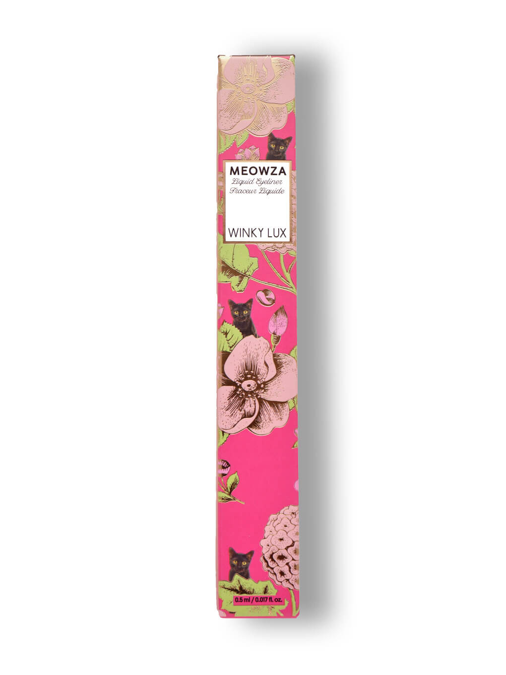 Chocolate -- meowza brown liquid eyeliner in box on white background