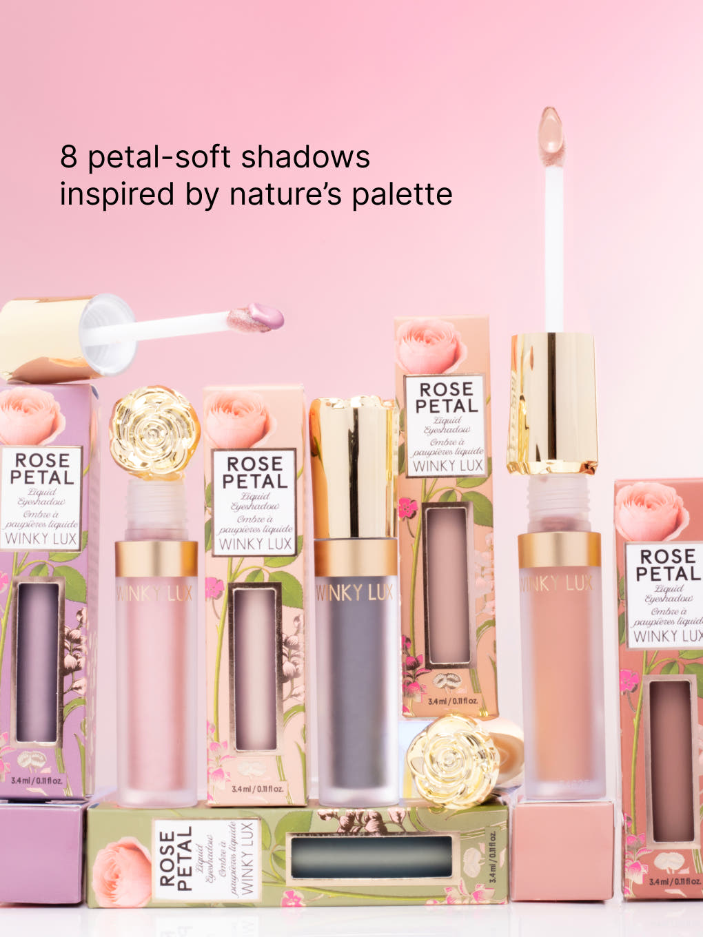 Chamomile Matte -- Rose Petal Liquid Eyeshadow