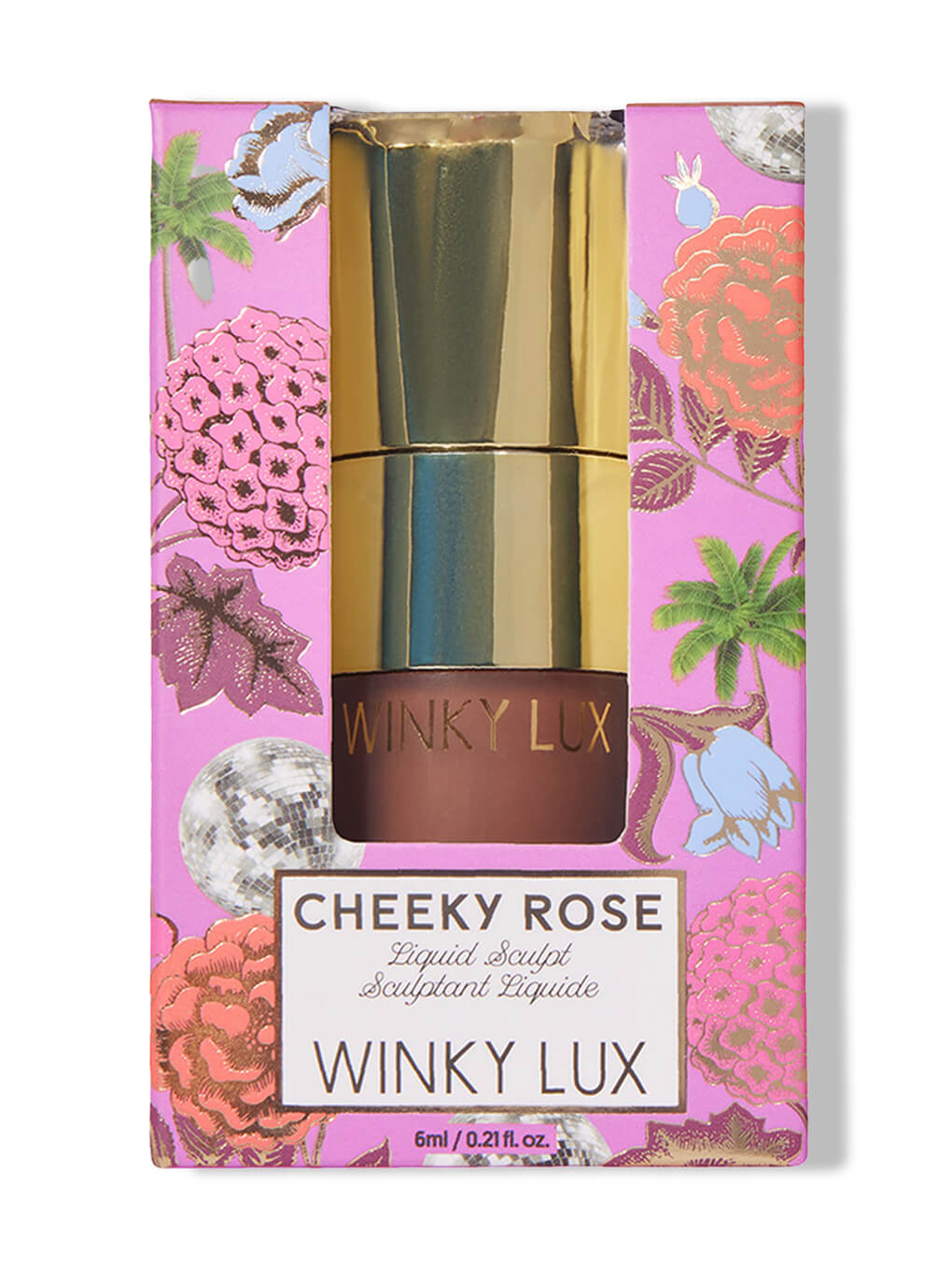 ibiza -- cheeky rose liquid contour sculpt in box on white background