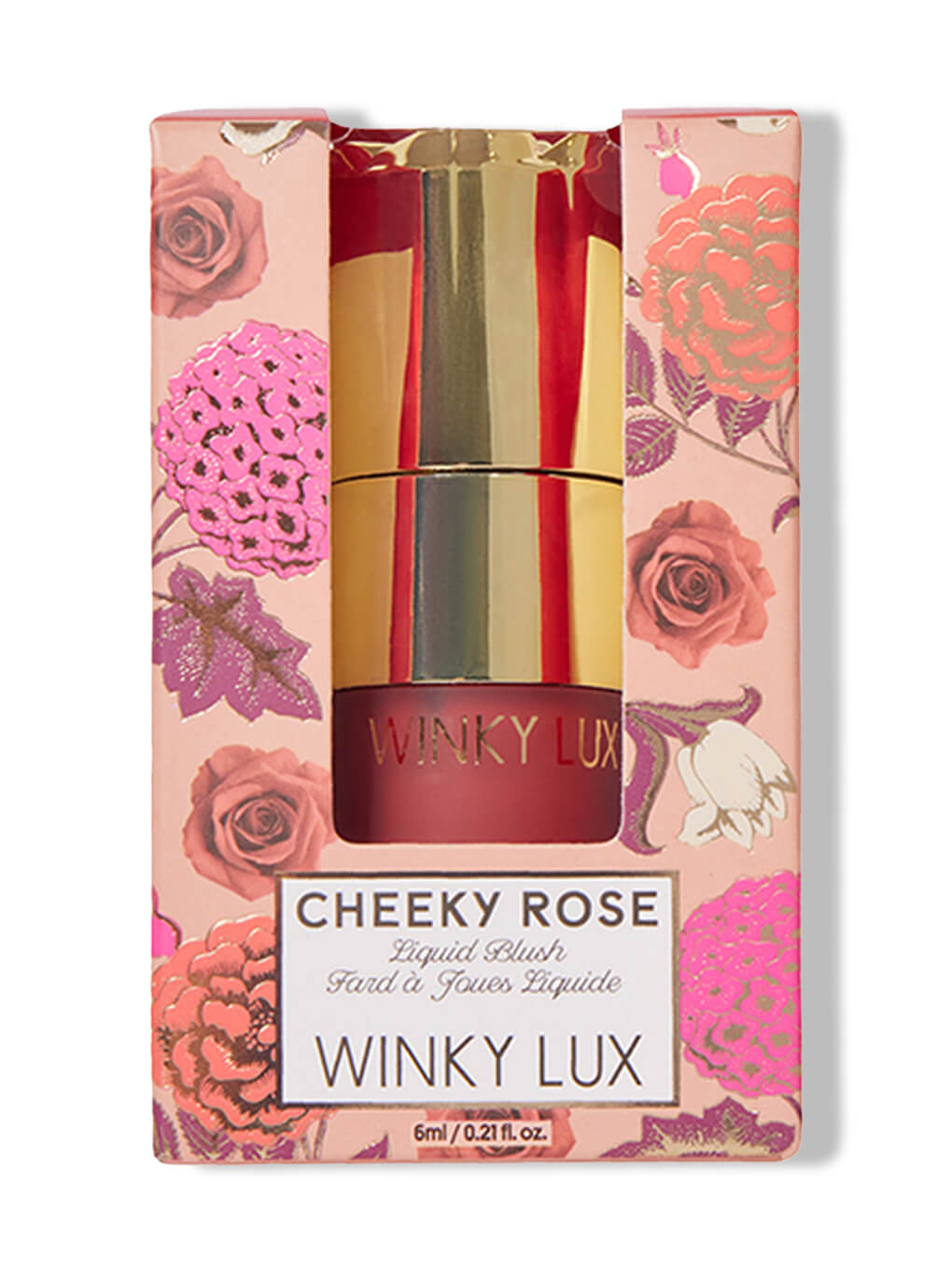 noble -- cheeky rose liquid blush in box on white background