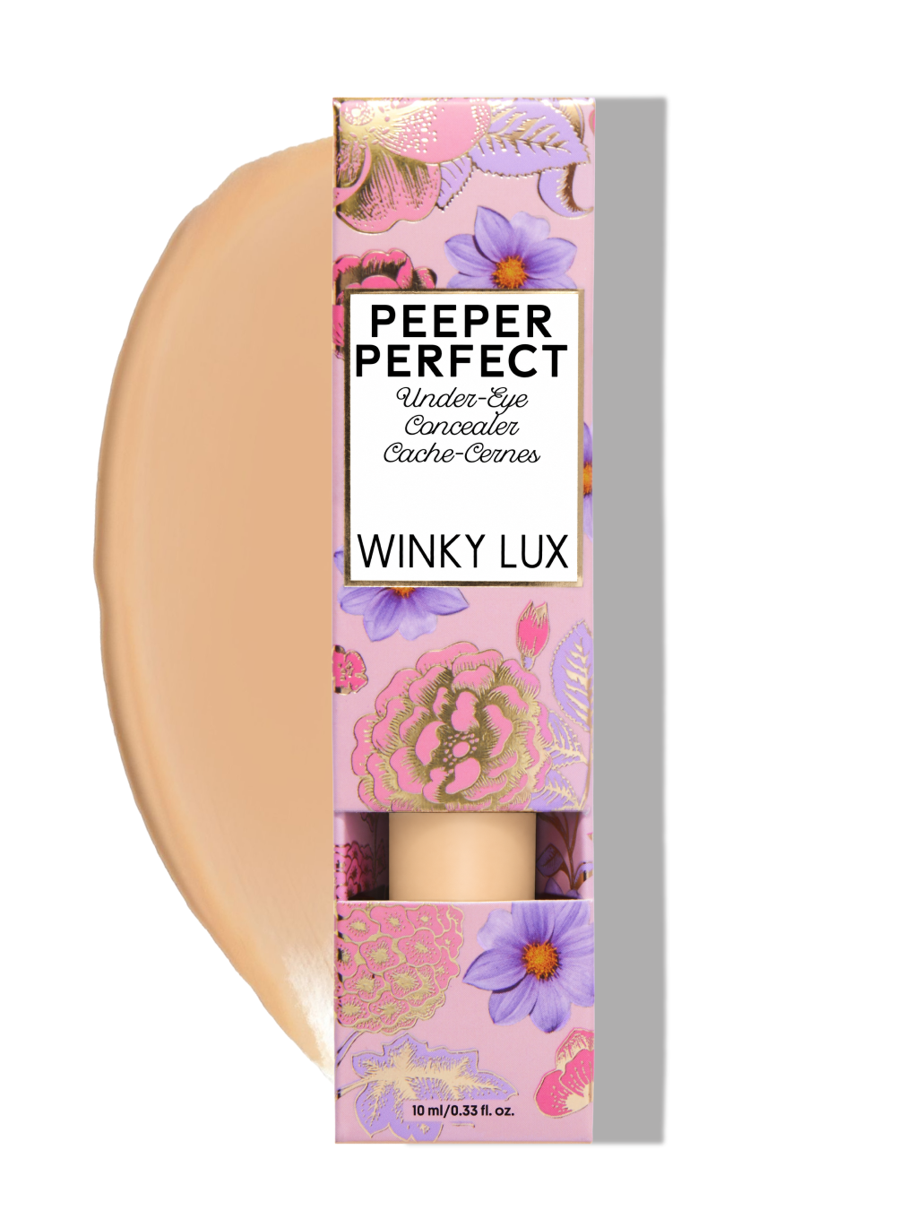 Light/Beige -- peeper perfect under eye concealer in box on white background