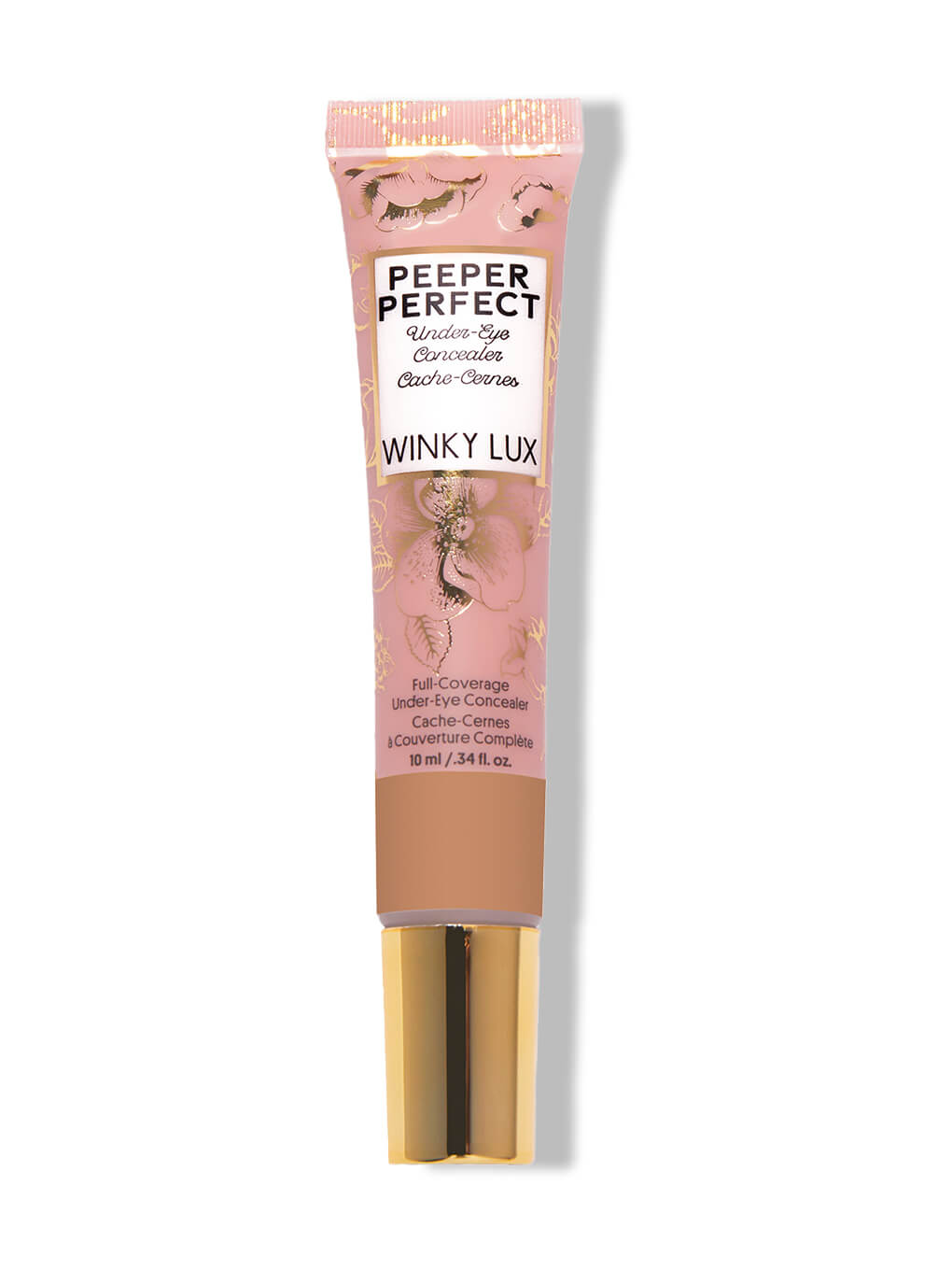 Golden Medium -- peeper perfect under eye concealer on white background