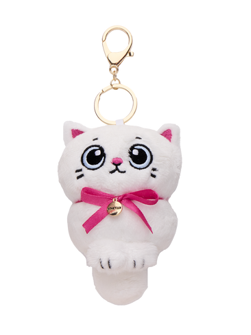 Lady Lux Cat Plushie Keychain
