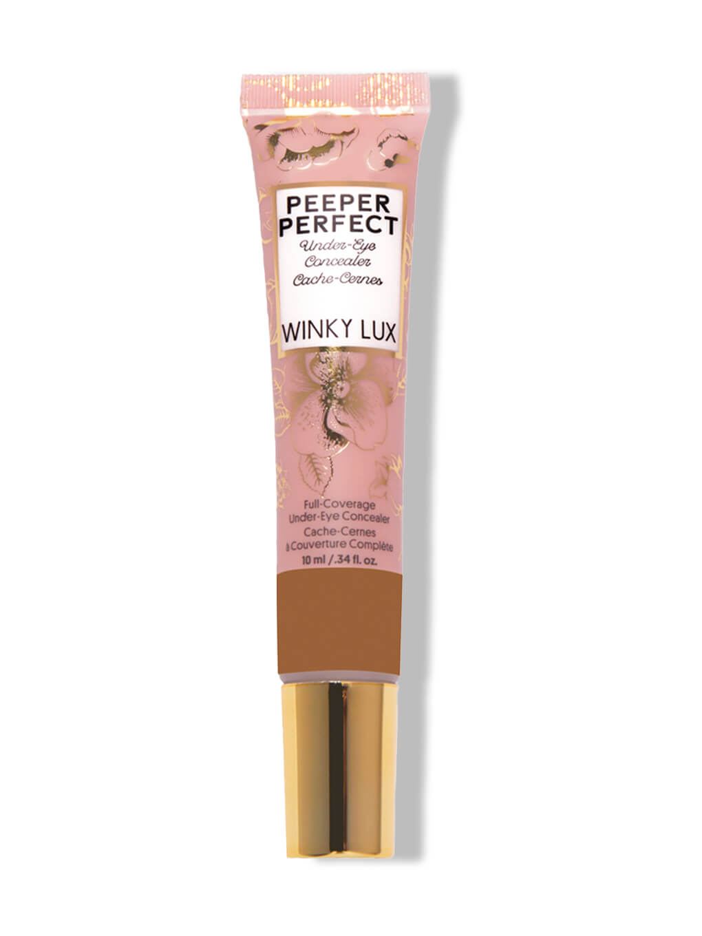 Deep/Plus -- peeper perfect under eye concealer on white background