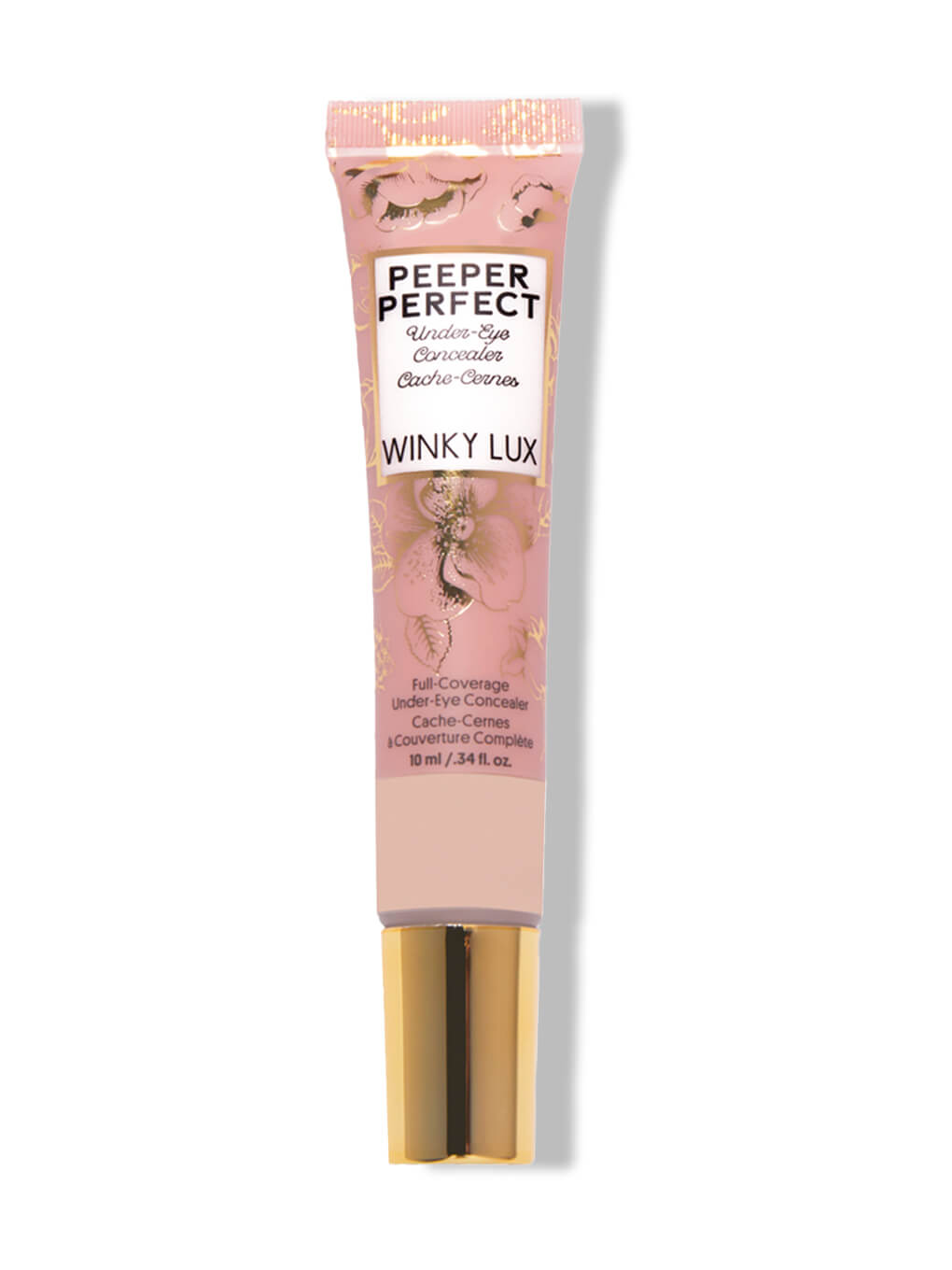 Light -- peeper perfect under eye concealer on white background