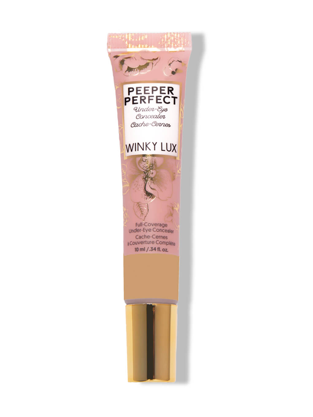 Light/Medium -- peeper perfect under eye concealer on white background