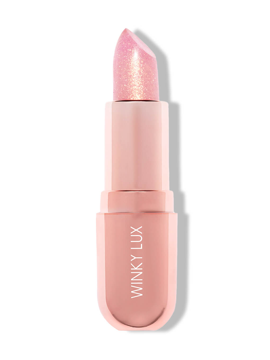 Rosé glimmer -- rosé glimmer ph balm on white background