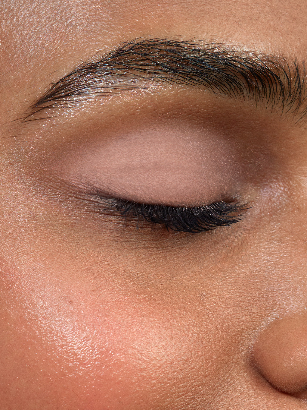 Chamomile Matte -- Rose Petal Liquid Eyeshadow on Model