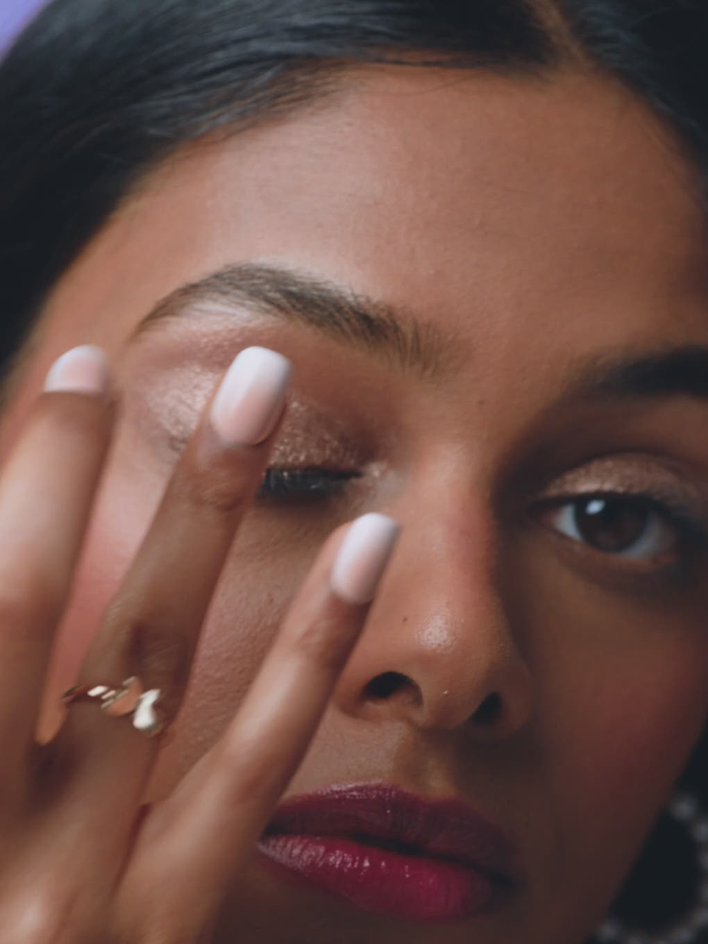 Chamomile Matte -- Rose Petal Liquid Eyeshadow